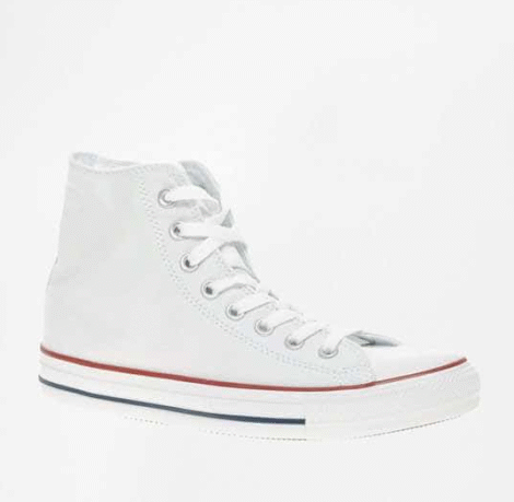 Leather White Trainers